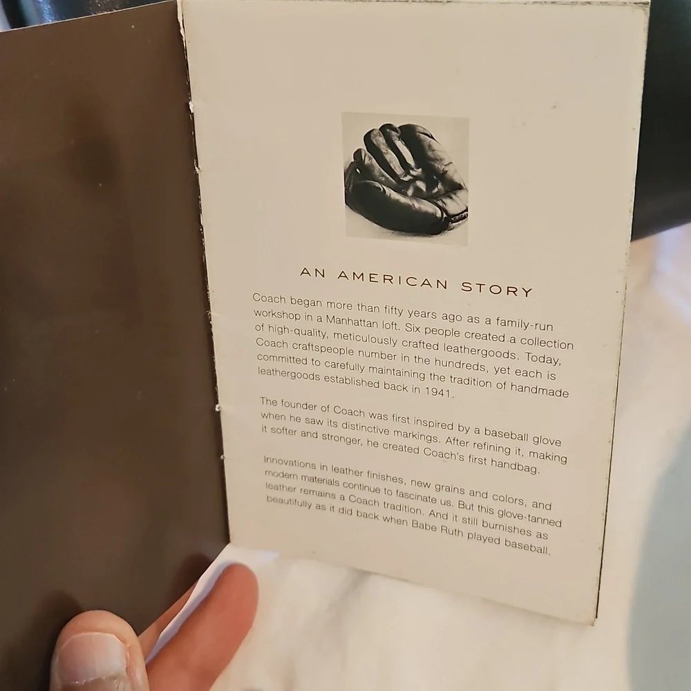 Coach Companion flap leather vintage crossbody - Picture 10 of 11